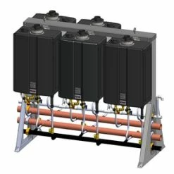 Cheap 💯 Rinnai Tankless Rack System™ Interior Free Satanding Rack, 5 Unit Ng for CU199i 😀