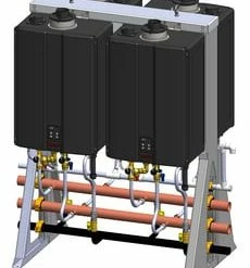 Best deal 🎉 Rinnai Tankless Rack System™ Interior Free Standing Rack, 4 Unit Ng ⌛