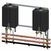 New 😉 Rinnai Tankless Rack System™ Interior Wall Hanging Rack, 2 Unit Ng 🔥