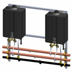 New 😉 Rinnai Tankless Rack System™ Interior Wall Hanging Rack, 2 Unit Ng 🔥