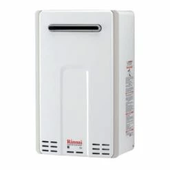 Budget 🥰 Rinnai HE Series 199 MBH Outdoor Non-Condensing Natural Gas Tankless Water Heater 🔥